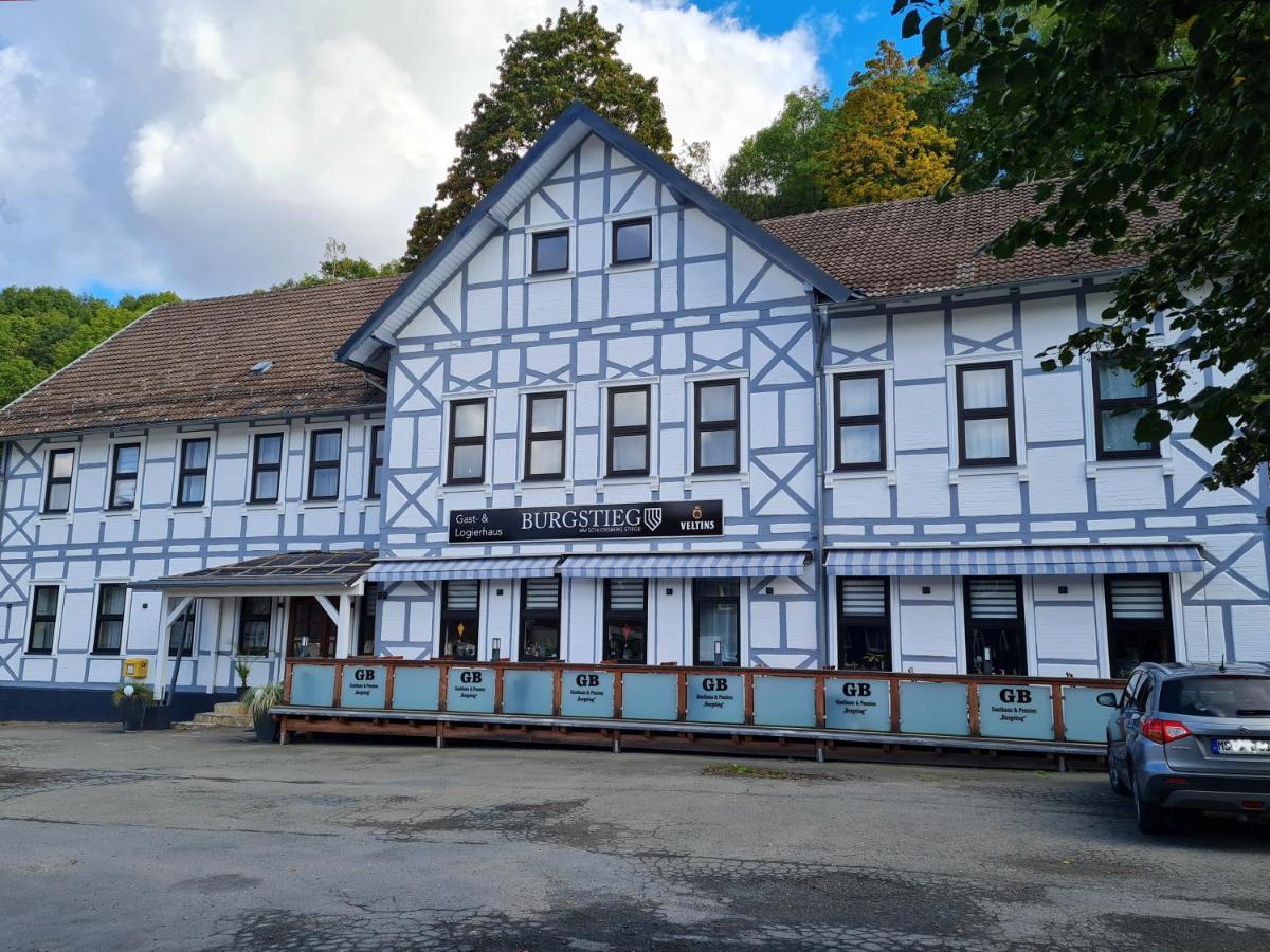 Gasthaus "Burgstieg" Stiege Exteriér fotografie